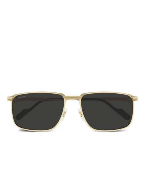 Cartier Eyewear square sunglasses Gold CT0534S
