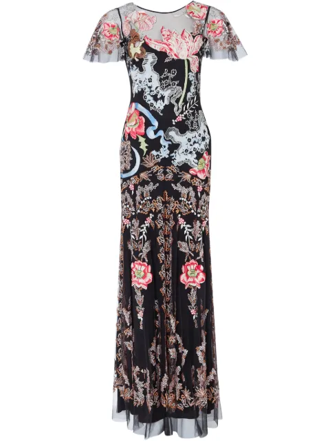 Temperley London Bilbao gown Black 25SSBAO54678