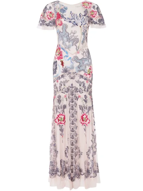 Temperley London Bilbao gown Pink 25SSBAO54678