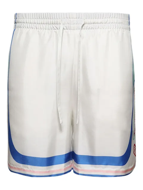 Casablanca drawstring shorts White MPF25TR01204