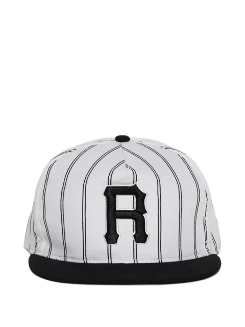 RHUDE pinstripe baseball cap White RHPF25HA01743