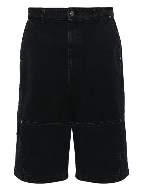 RHUDE washed canvas shorts Black RHFW25SH01012