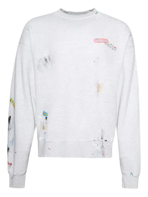Nahmias Bandaid crew-neck sweatshirt Grey Y21CN4Q15020