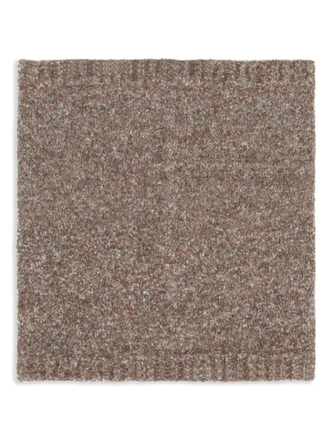 RANRA chunky-kniy scarf Brown AMFW22GP01531952