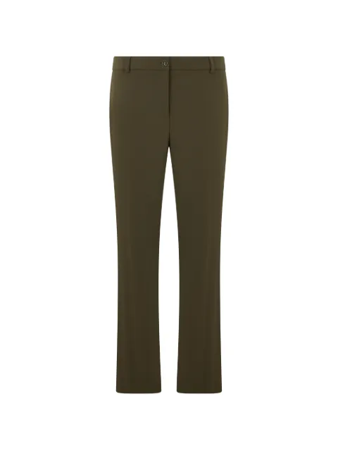 Moschino straight-leg tailored trousers Green A03016124