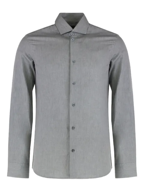 Moorer Sorrento-FML buttoned shirt Grey SORRENTOFML