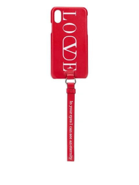 Valentino Garavani Love iPhone X case Red WP0T04FQV