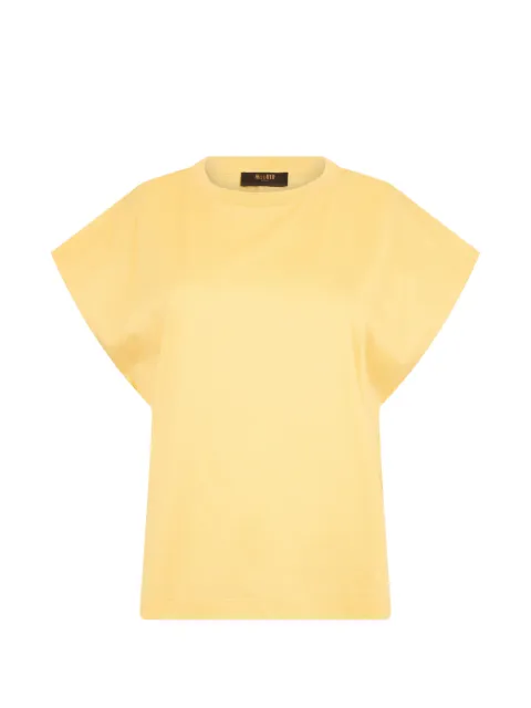 Moorer crew-neck T-shirt Yellow DARIAJEB