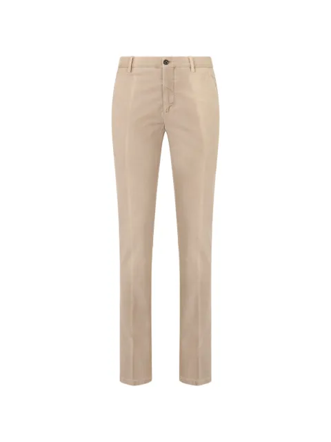 Moorer straight-leg tailored trousers Neutrals CARDUCCIVO