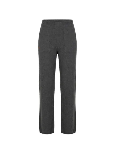 Moorer Callie knitted track pants Grey CALLIEPKT
