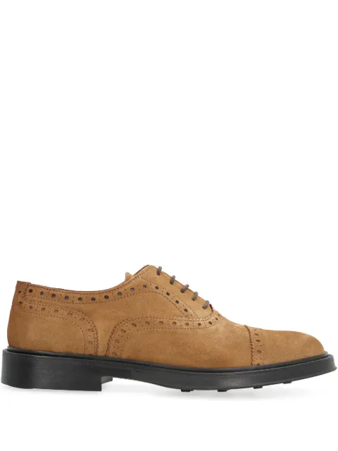 Bruno Magli suede Oxford shoes Brown BS124C223