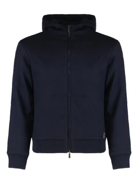 Moorer zip hoodie Blue RYANJT