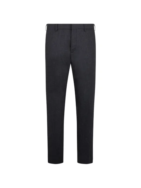 Moorer belt-loops trousers Grey ROMEOVS