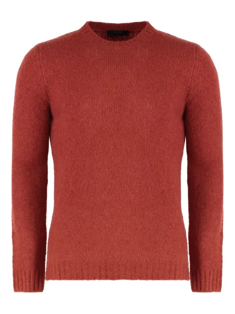 Moorer crew-neck sweater Orange ORVIETOEXP