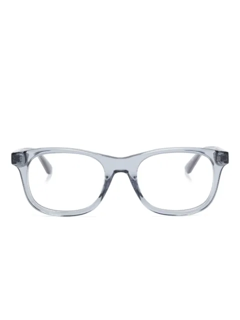 Montblanc rectangle-frame glasses Grey MB0385O