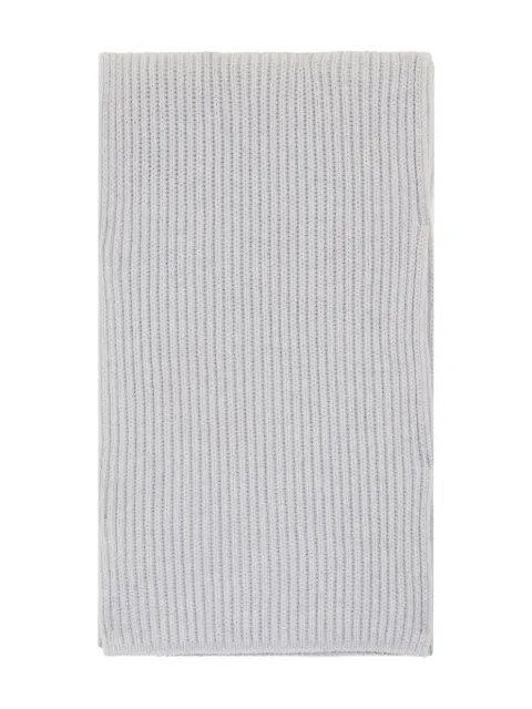Malo ribbed scarf Grey UTW097F1A14