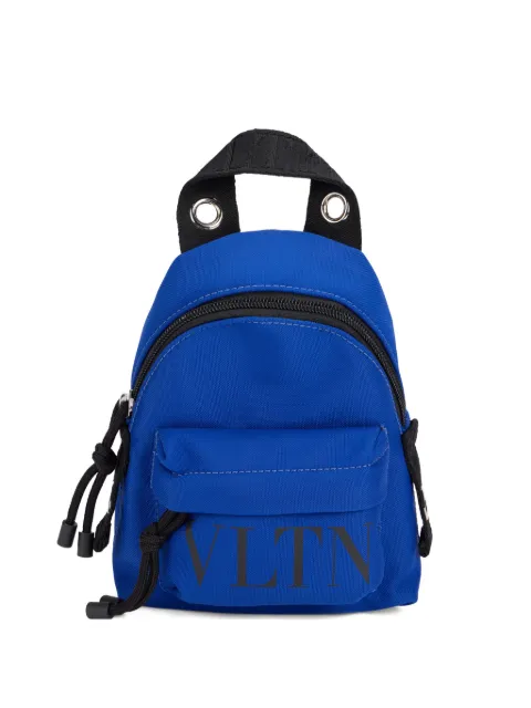 Valentino Garavani logo top-handle backpack Blue YB0A11FXX