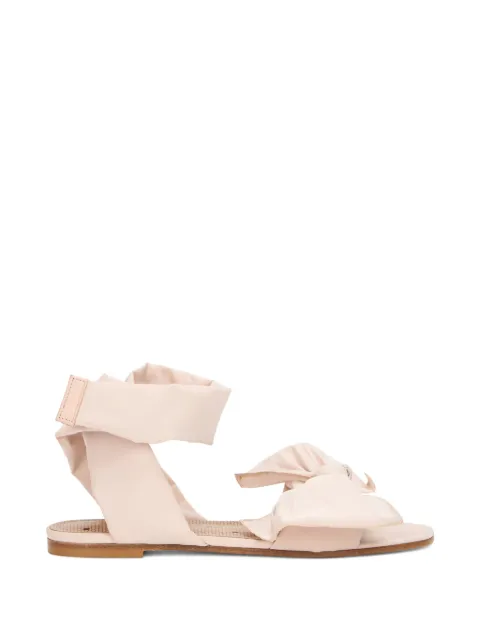 RED(V) bow-motif sandals Pink QS0F84ZXE
