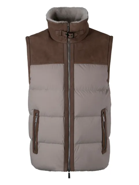 Moorer Imer gilet Neutrals IMERMKN