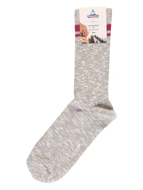 Holubar marl-knit socks Grey FW200060AH