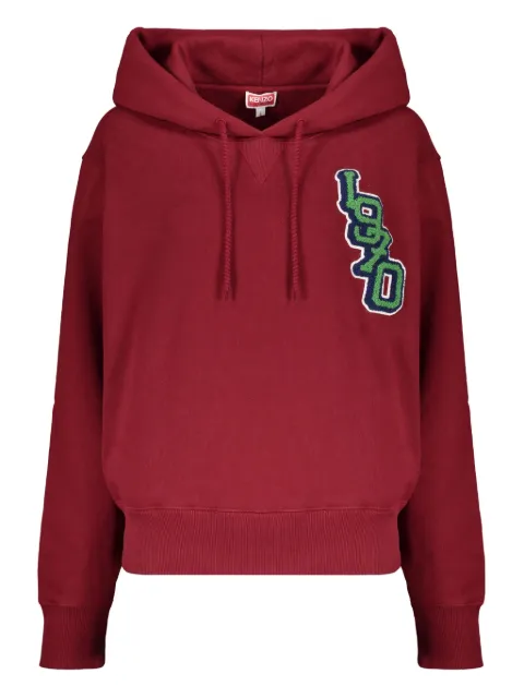 Kenzo cotton hoodie Red FC62SW024CMJ