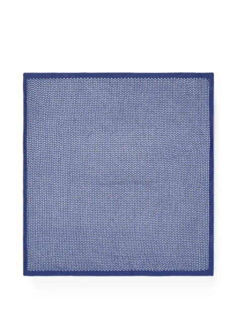 Zegna perforated-knit pocket square Blue Z5J6035DBL1