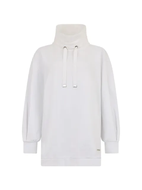 Moorer drawstring high-neck sweater White DOLOMIADYN