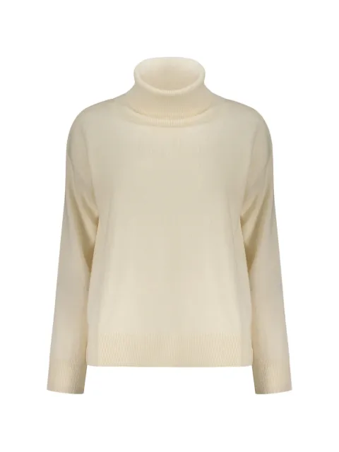 Moorer roll-neck knitted sweater White DAINETR