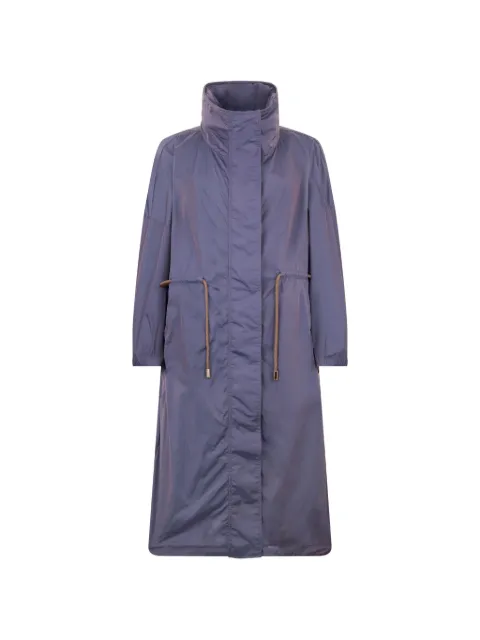 Moorer drawstring coat Blue MADALYNSF