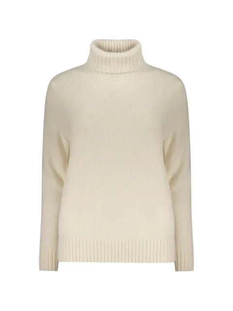 Moorer roll-neck knitted sweater White NIMRAWS3