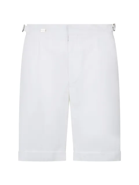 Moorer pleated shorts White MANFREDICOR