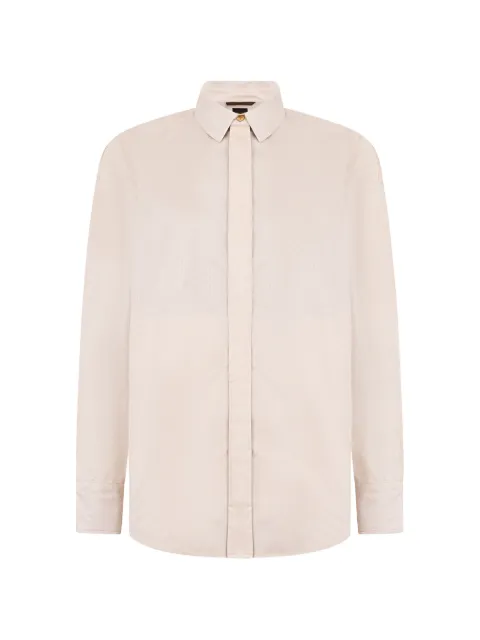 Moorer buttoned shirt jacket Neutrals ERALDADMR