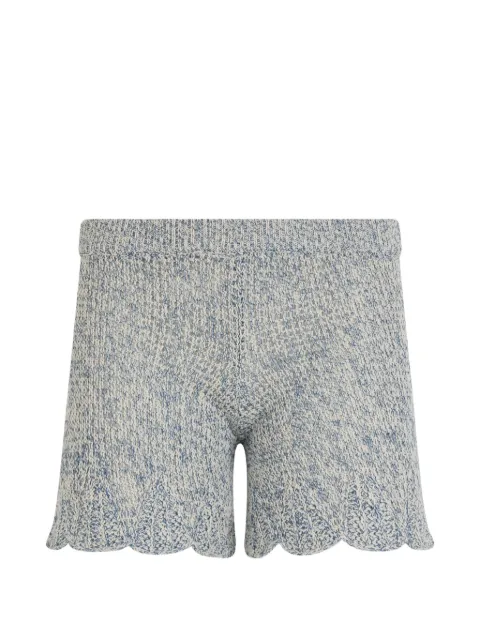 RED Valentino knitted shorts Blue RKF00M6G6