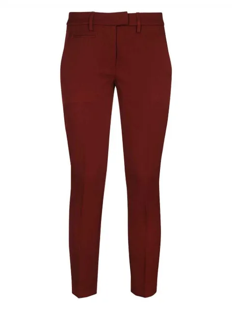 DONDUP stretch slim trousers Red DP066OS0110XXX