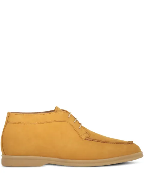 Bruno Magli leather lace-up derby shoes Yellow BS1249824