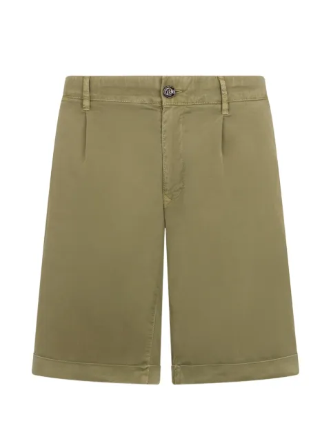 Moorer pleated bermuda shorts Green ALICUDISEC