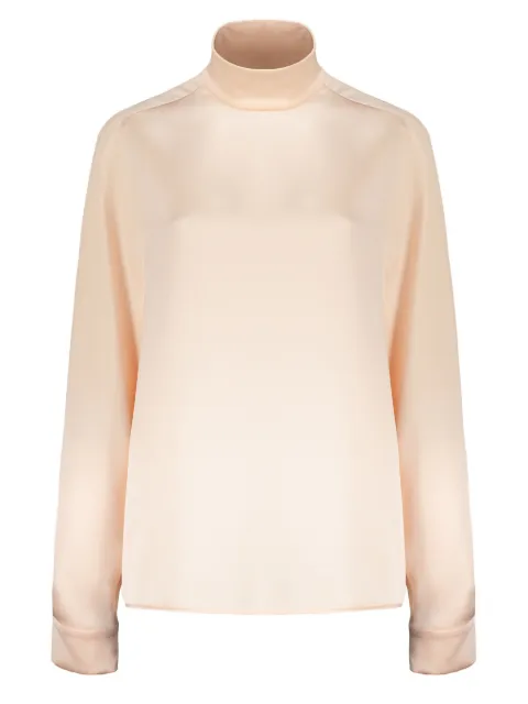Cédric Charlier printed blouse Pink A02029021