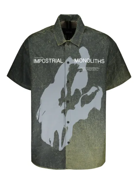 ISO.POETISM printed shirt S14PILLAF047