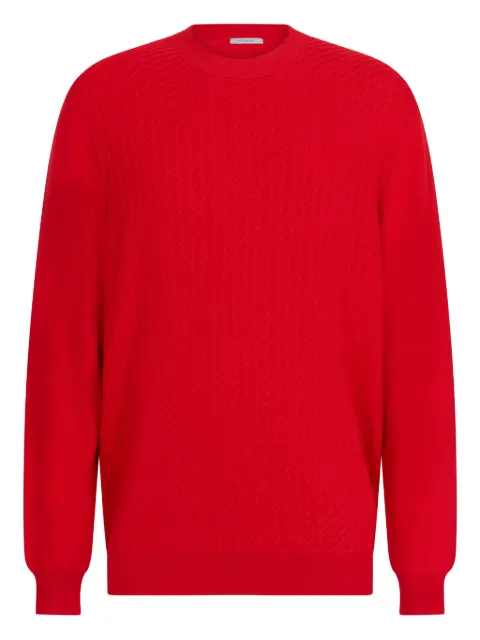 Malo textured sweater Red UXA051F2L22
