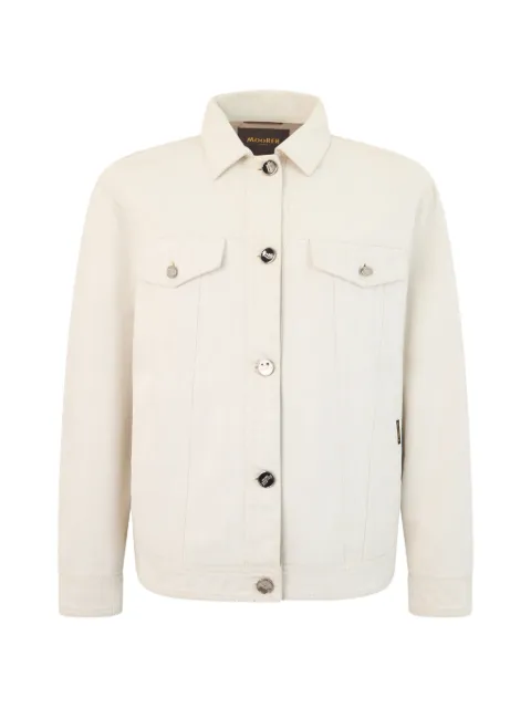 Moorer Ardea button-up denim jacket White ARDEA214