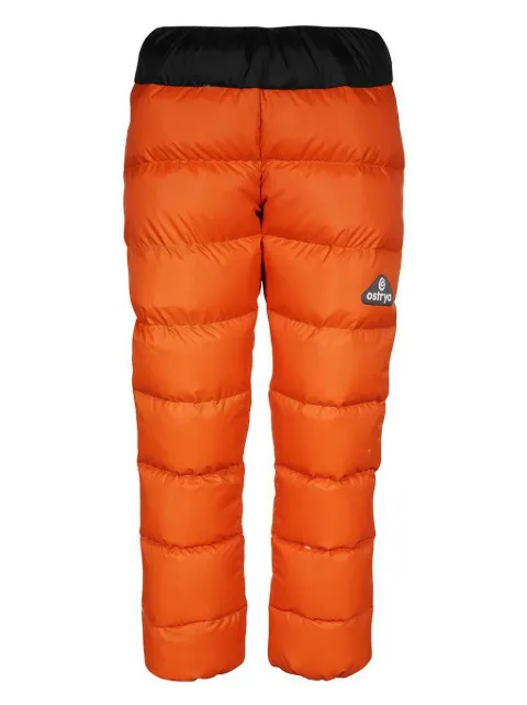 Ostrya logo-print ski bottoms Orange 6AH002