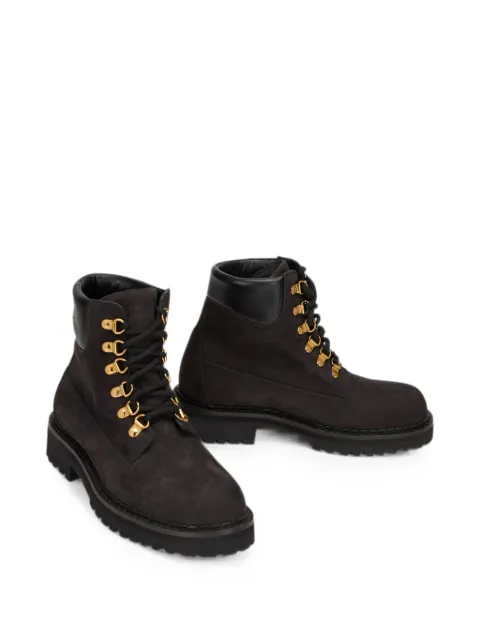Moschino lace-up ankle boots Brown 4015G1BMK