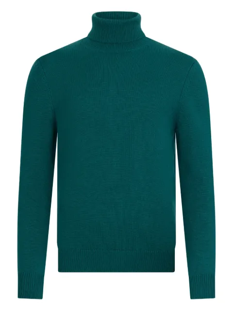 Malo roll neck sweater Green UMC173F1B02