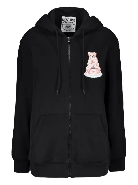 Moschino cotton hoodie Black T17195427