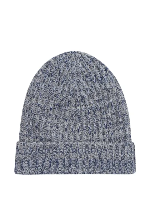 Malo cashmere beanie Blue SUM001F1B02