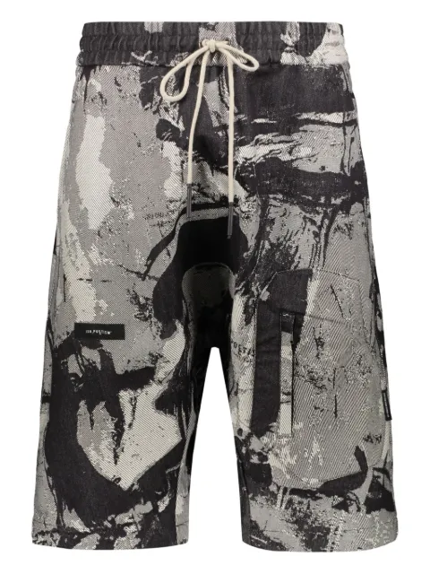 ISO.POETISM cotton shorts White SH12STAWAF046