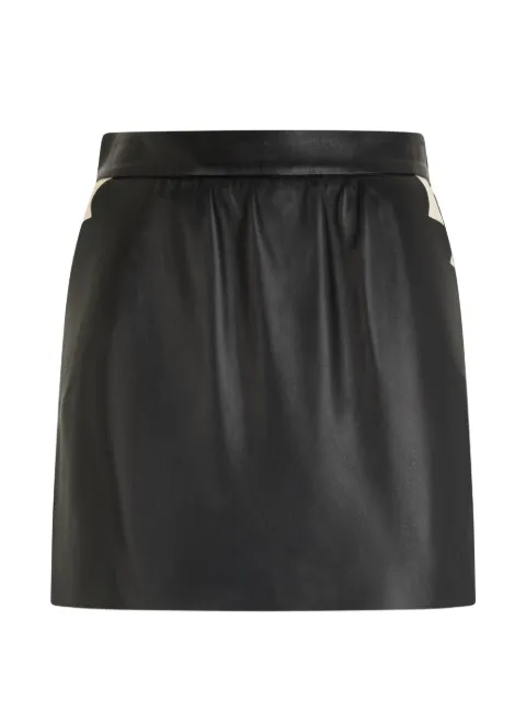 RED Valentino high-waist mini skirt Black RNI01M6C9