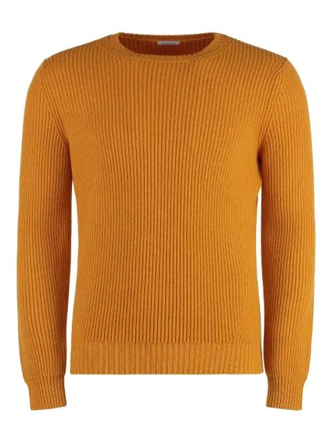 Malo crew-neck cashmere sweater Orange UXA134F1B02