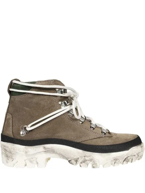 Reese Cooper lace-up boots Green FW000001FW00009