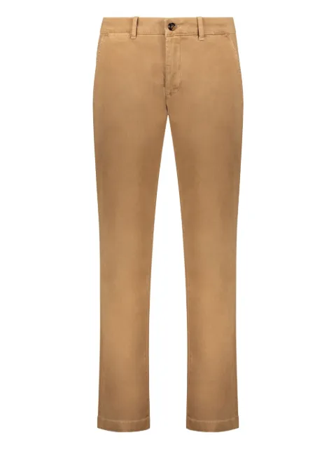 Moorer button-fastening trousers Brown FILICUDIDRL